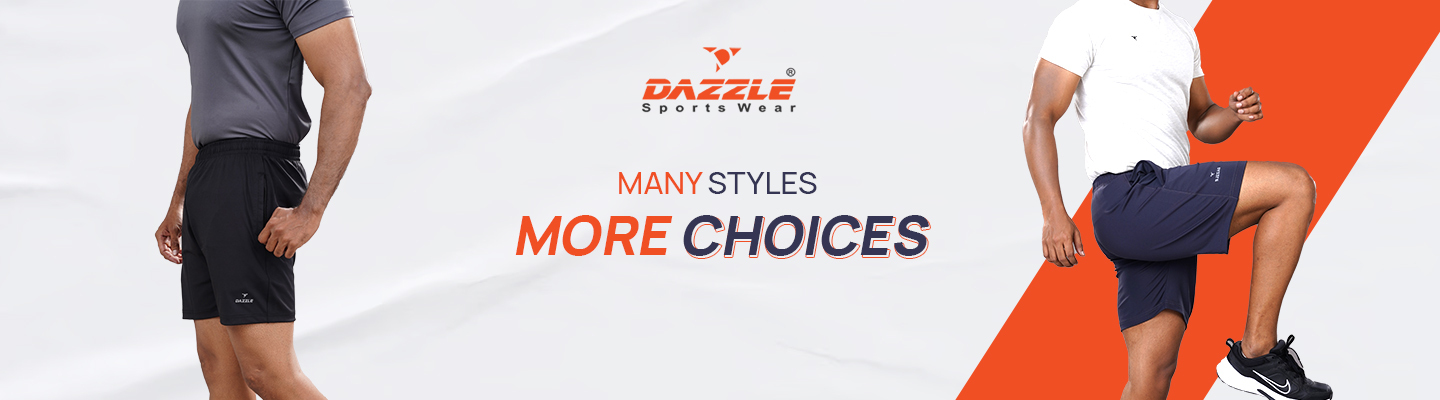 Dazzle Long Shorts Pure Cotton DLS-A (Navy Blue, X-Large) 